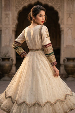 ANARKALI - US-607 - OFF WHITE