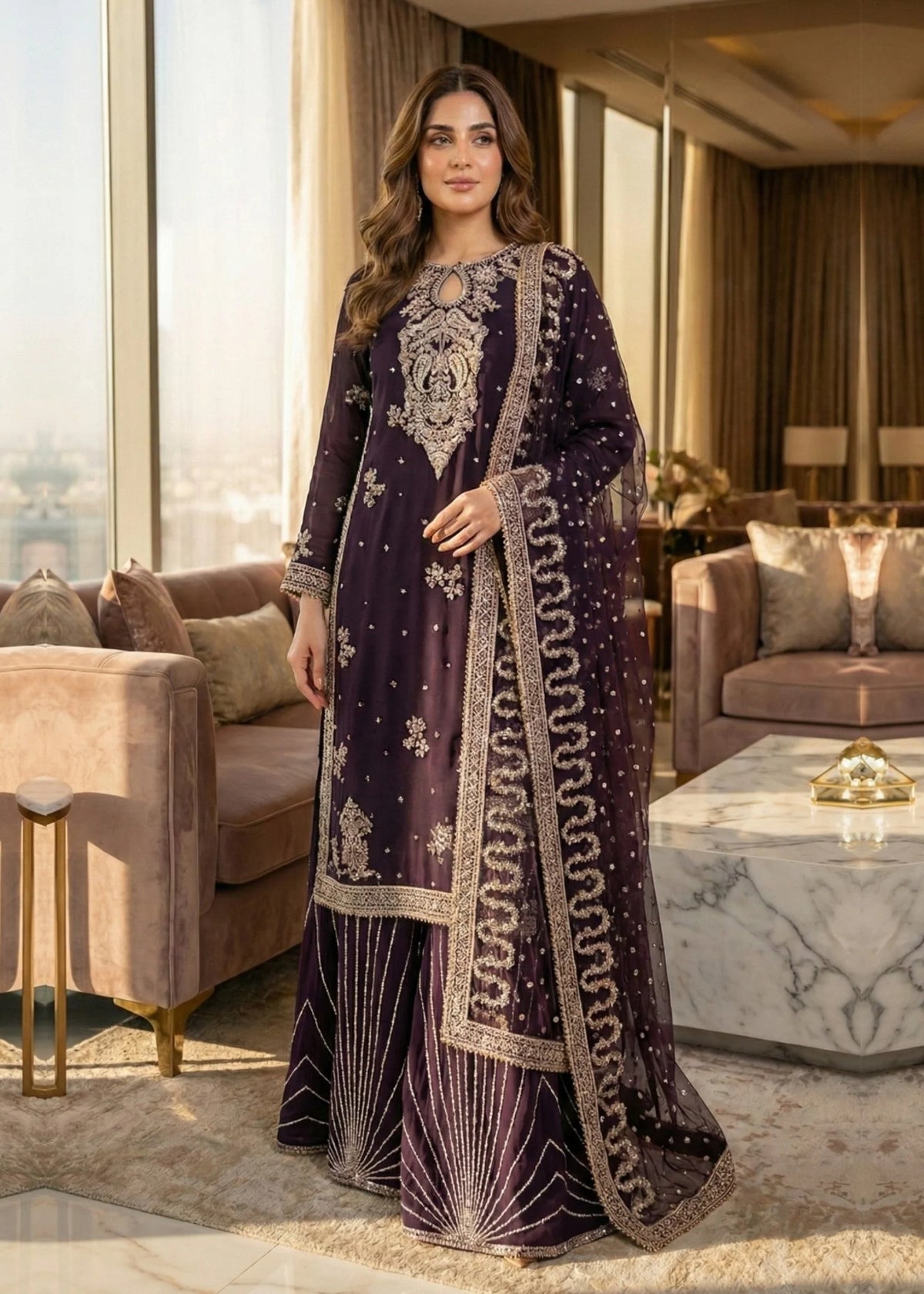 OPALINE - V-06 - PLUM